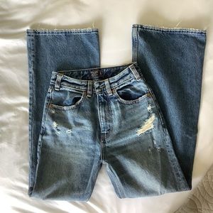 Abercrombie & Fitch Annie High Rise Wide Leg Sz 24